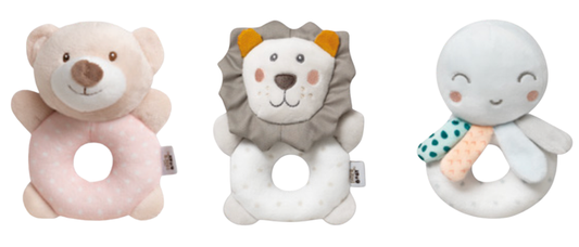 Baby Rattle Plush Toy